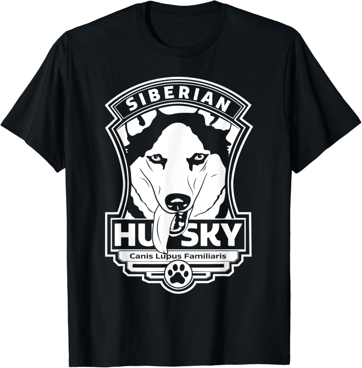 siberian husky t shirt